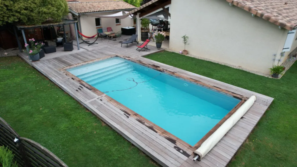 Réaliser un projet complet de terrasse extérieure en bois exotique à Albias proche de Montauban ( 82 )