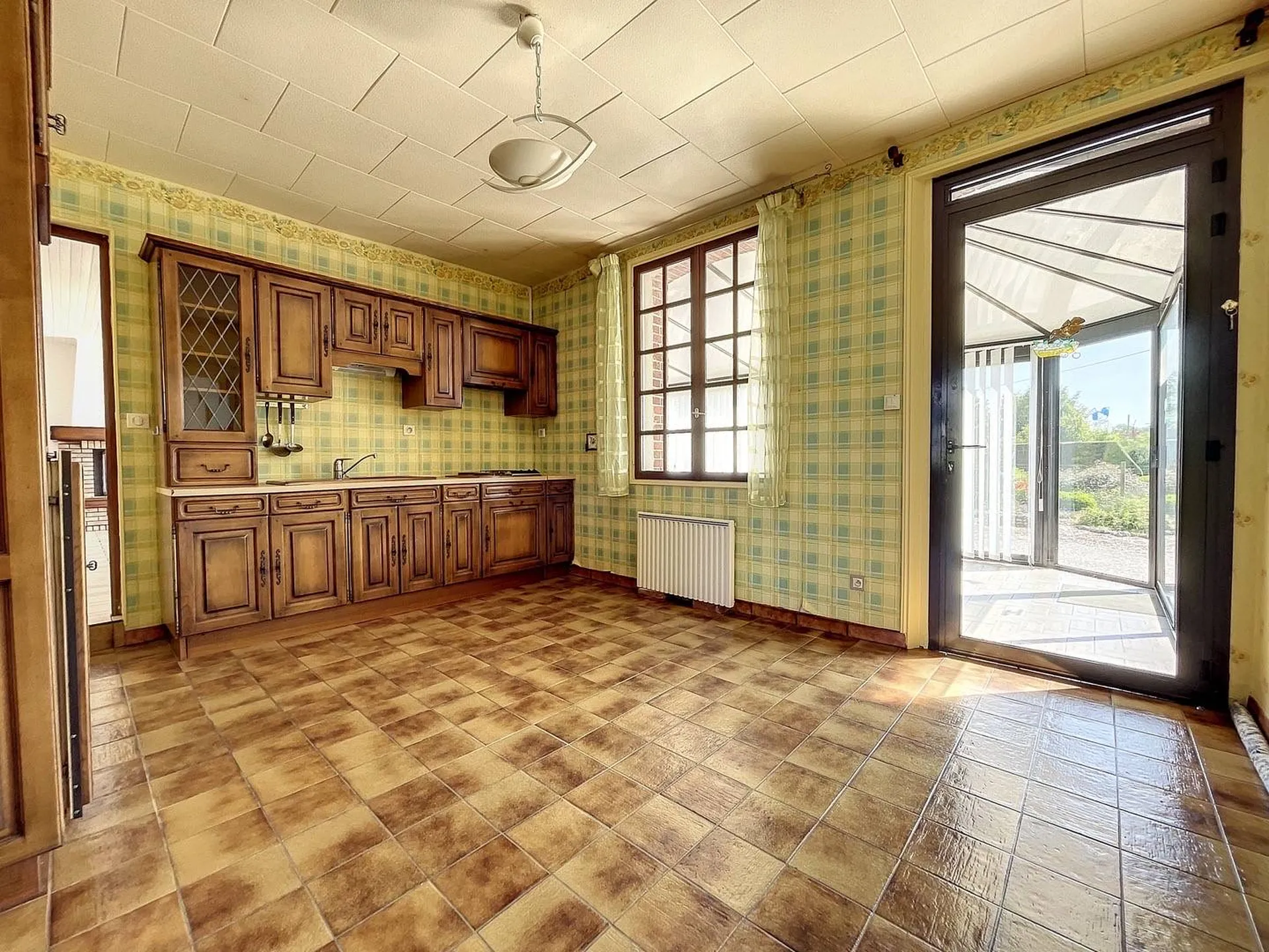 Maison de caractère d'environ 110m² sur son terrain d'environ 1000m² en Seine-Maritime, Normandie.