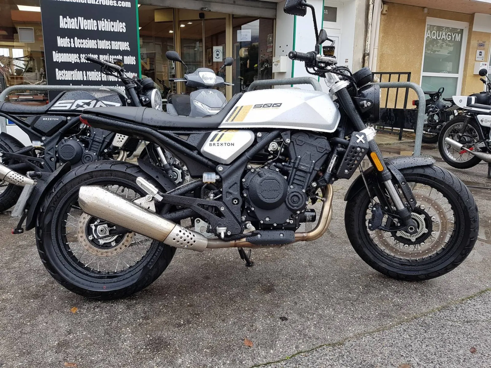 MOTO OCCASION BRIXTON CROSSFIRE 500 LA VAVETTE DU VAR