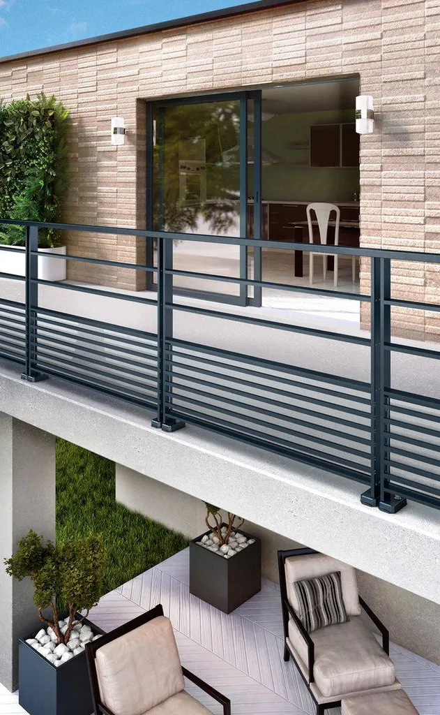 garde corps haut de gamme et design pour terrasse à Strasbourg près de Brumath