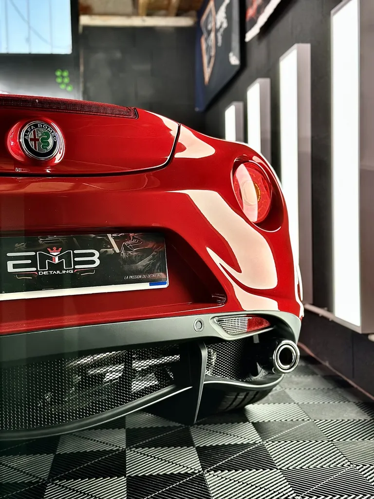 Film de protection carrosserie PPF Lyon DETAILING ouest lyonnais Alfa Roméo 4C