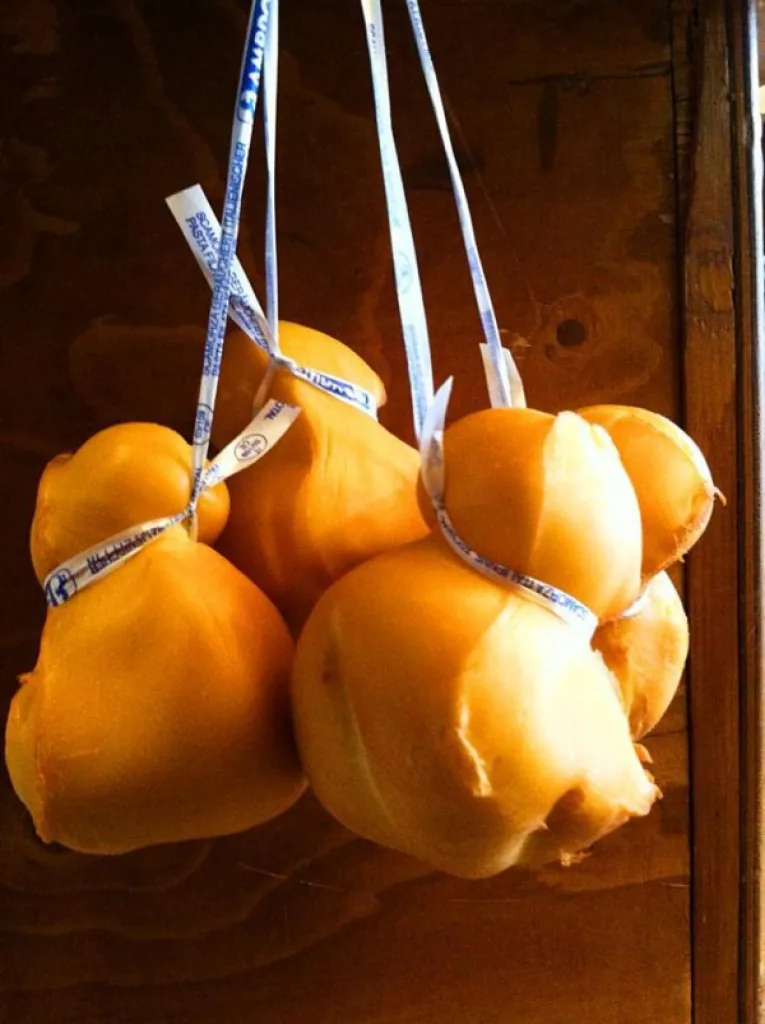 Scamorza, mozza fumée spécialité italienne