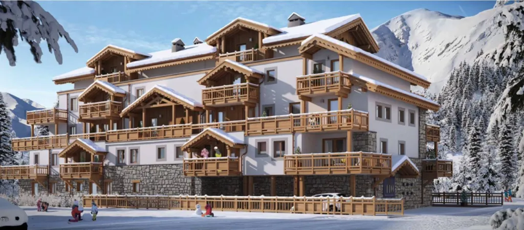 Résidence secondaire MIL 410 de 18 appartements du T2 au T5 aux pieds des pistes skiables à Pralognan-La-Vanoise (73)