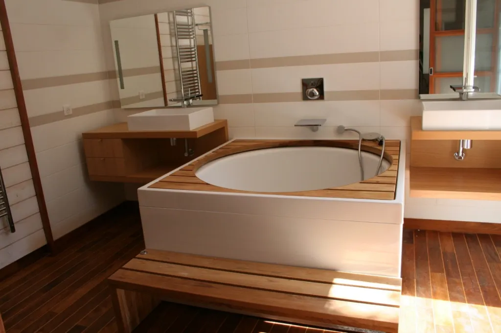 baignoire en Corian