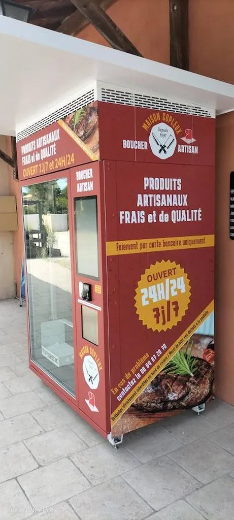Distributeurs automatiques de viande à installer partout en France