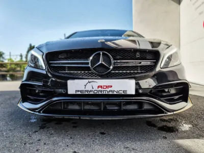 Installation catback Cende Mercedes A45 AMG 2.0 Turbo 381cv | ADP PERFORMANCE