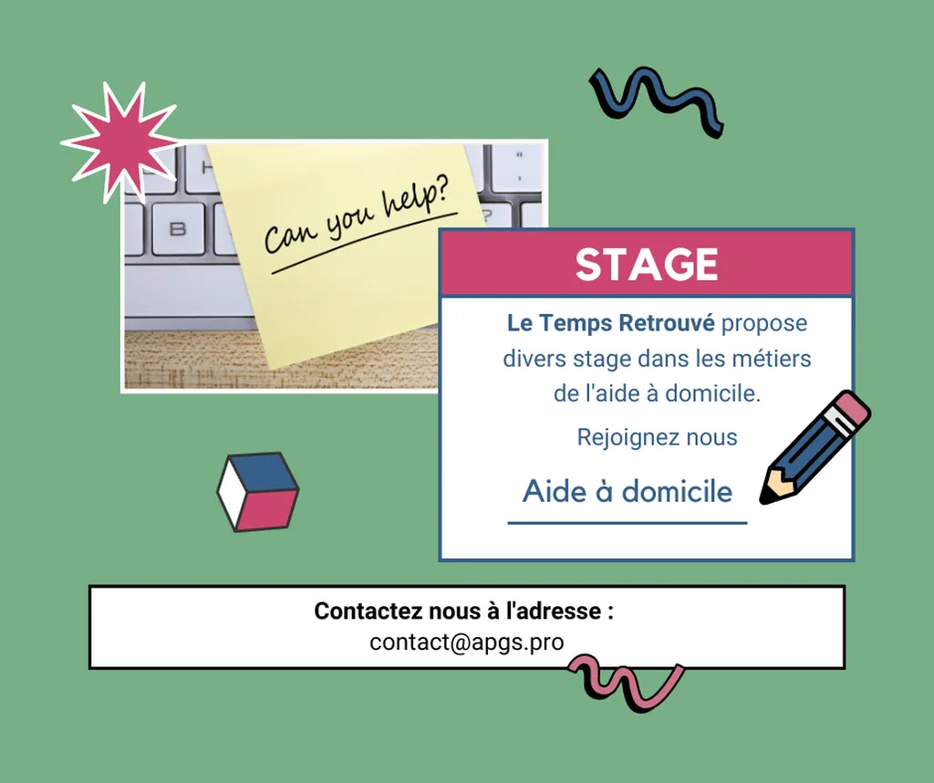 Vous recherchez un stage enrichissant vous offrant des opportunités de développement professionnel dans le service à la personne à La Seyne sur mer