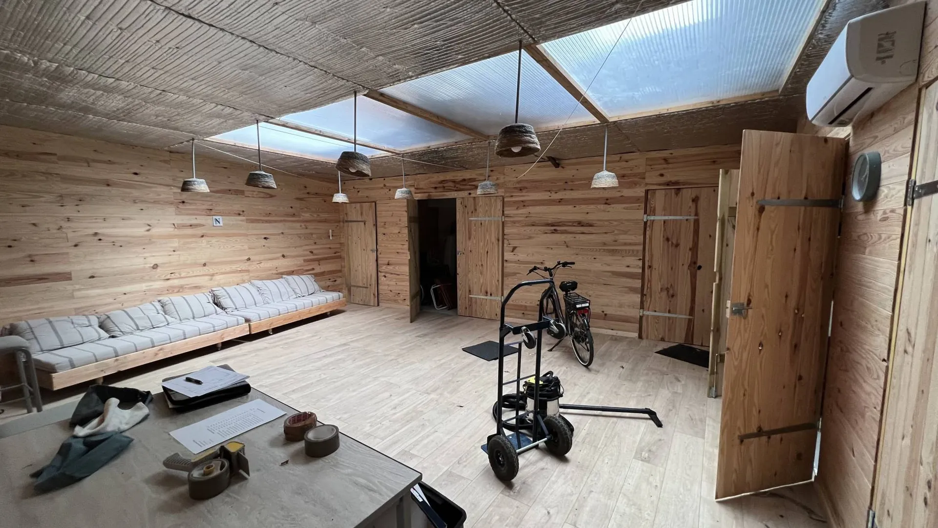 Une salle de réception de 37m²
