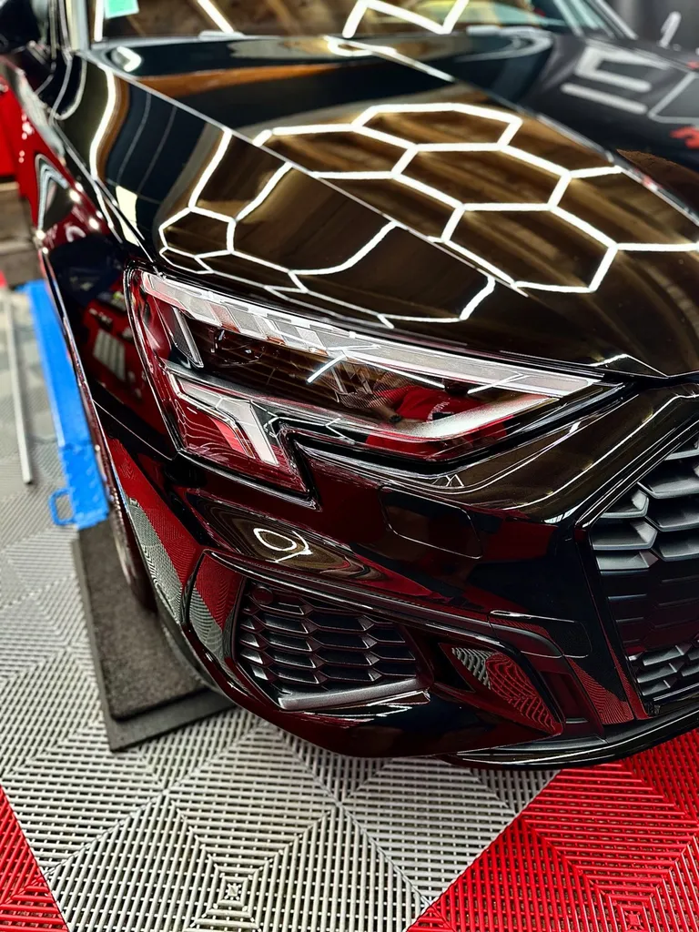 centre de DETAILING Lyon traitement céramique carosserie et jantes Audi A3