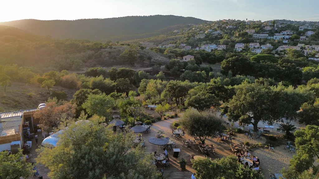 La gaillarde au niveau du paradis des campeurs