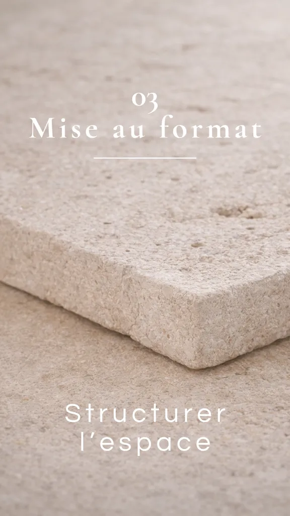 Comment est fabriqué un carreau en pierre naturelle ?
