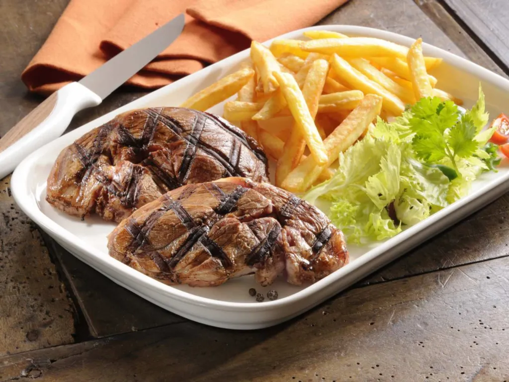 Photographe pour restaurant Pavé de selle d’agneau