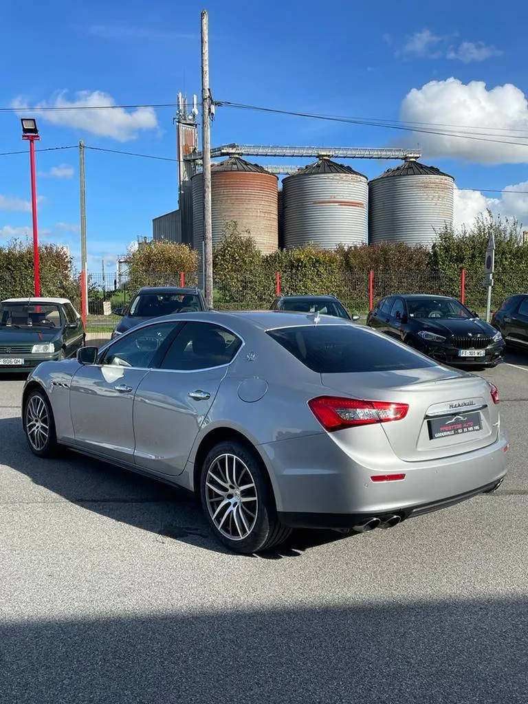 Maserati Ghibli grise occasion à Rouen