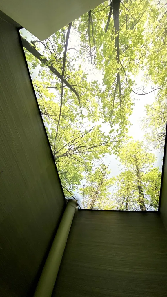 WC : plafond lumineux imprimé à Toulouse - Plafonds Tendus Occitans Rieumes