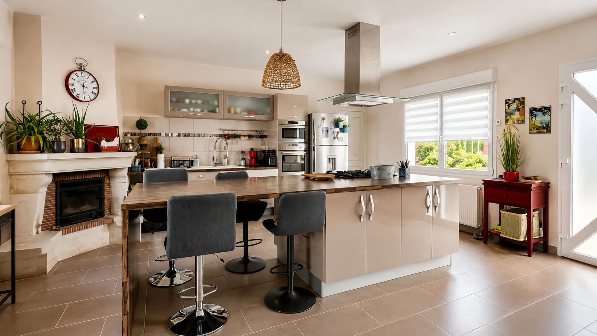 VUE MER - maison de 269m² habitables et 4 chambres, édifiée au coeur du Tréport, Normandie 76.