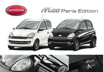 Vente Voiture sans permis MICROCAR M.GO PARIS avec Moteur DCI a Toulon dans le Var 83