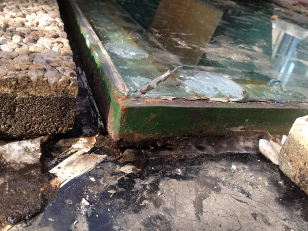 Puits de jour en mauvais état Bordeaux