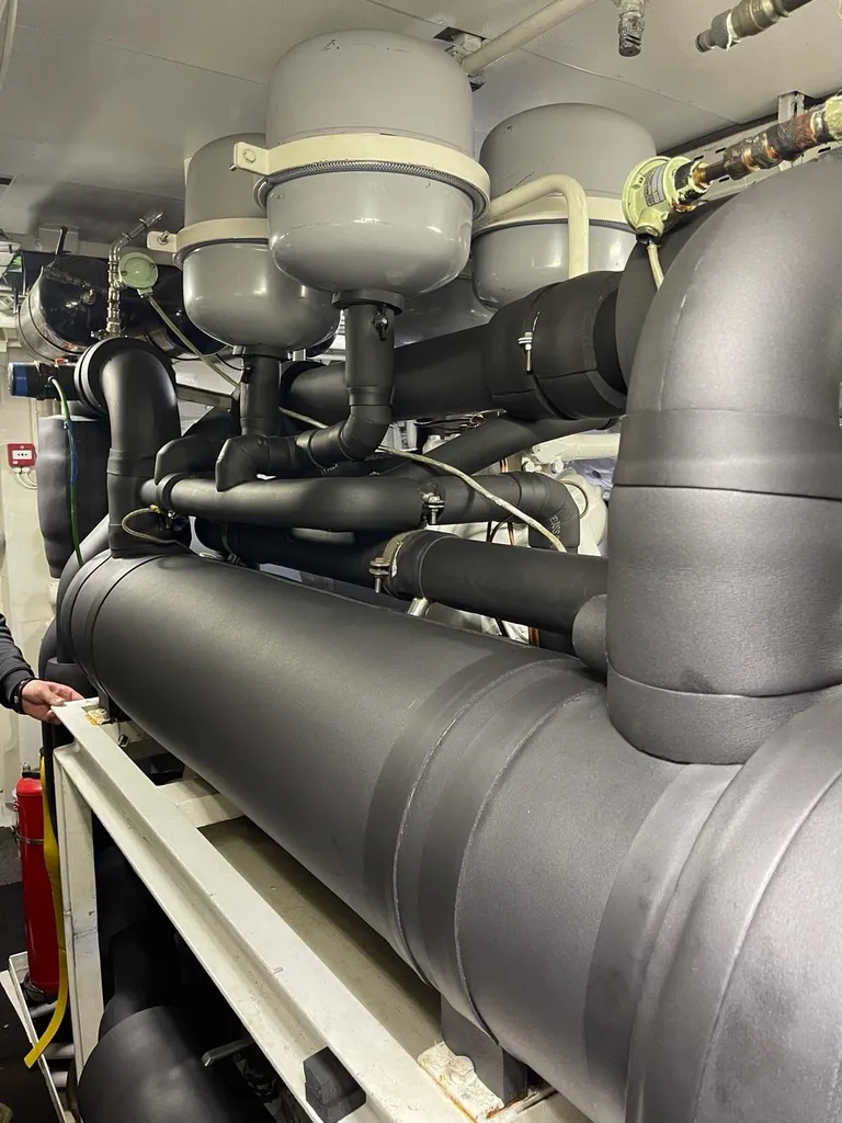 remplacement d'isolation armaflex sur Monaco