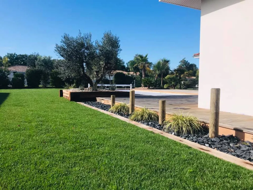 entretien de jardin tonte de pelouse à Biscarrosse