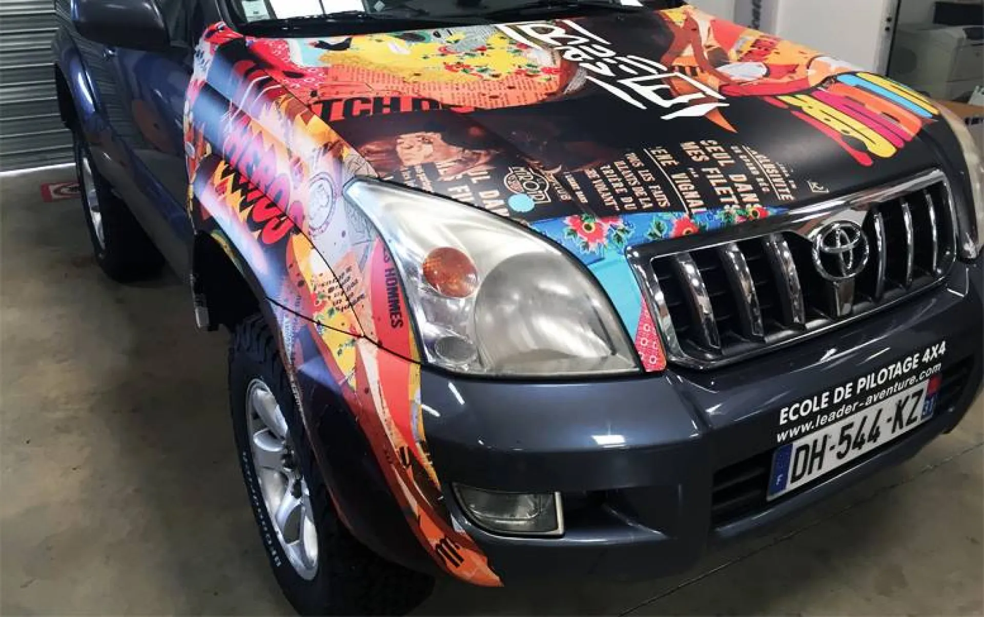 Réalisation d'un total covering de véhicule à Toulouse Haute Garonne