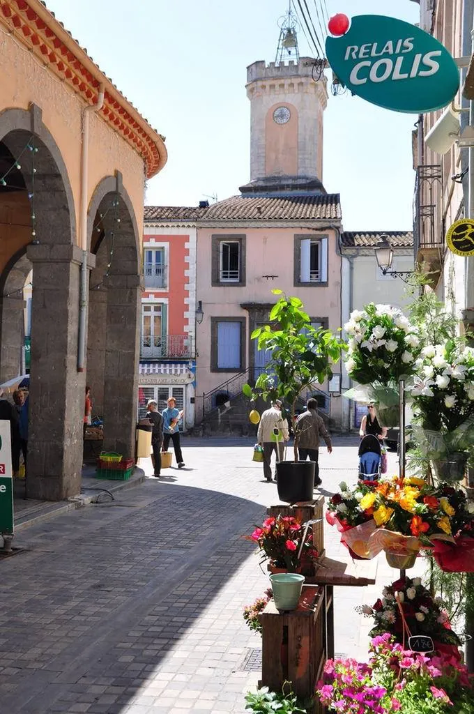 Vias-Village à 2.5km du camping Le Mas de la Plage 4 étoiles bord de mer