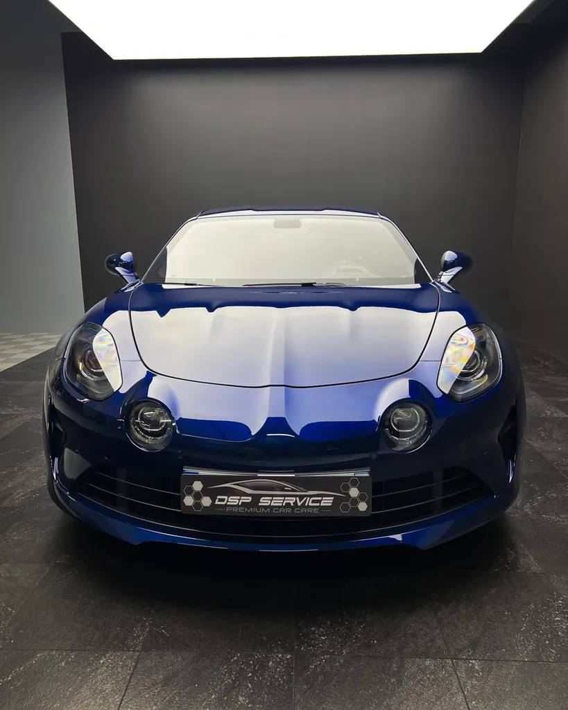 Poser un film de protection PPF sur son Alpine A110 GTS chez DSP Service à Le Mans