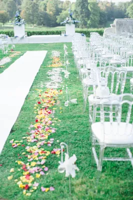 Votre Agence d'organisation de mariage pour une réception inoubliable avec cérémonie laïque dans le parc d'un Château dans les Yvelines