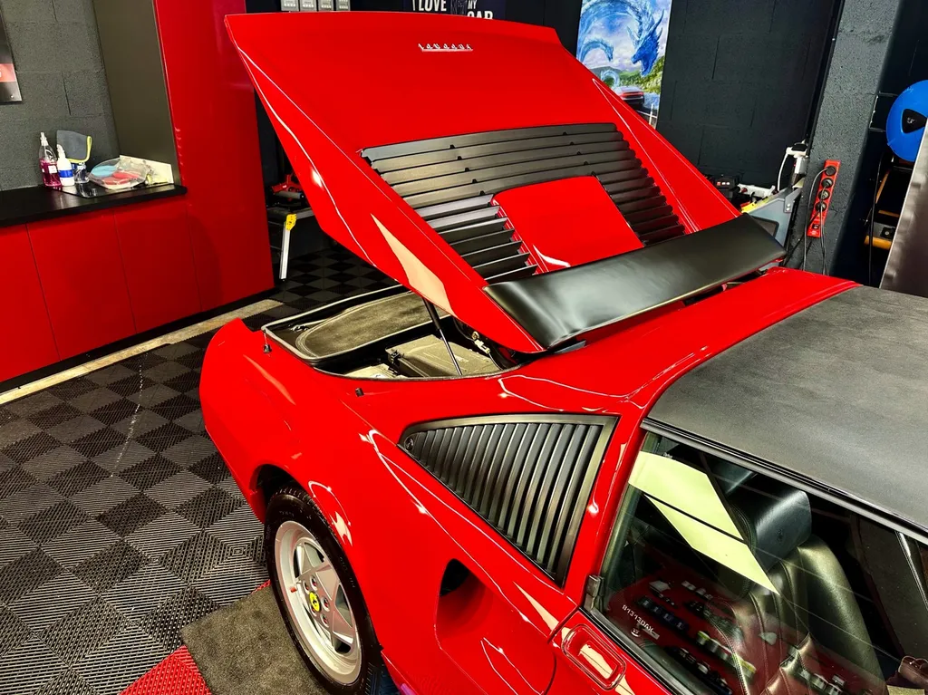 Traitement céramique lyon polissage carrosserie DETAILING Ferrari 328 GTS