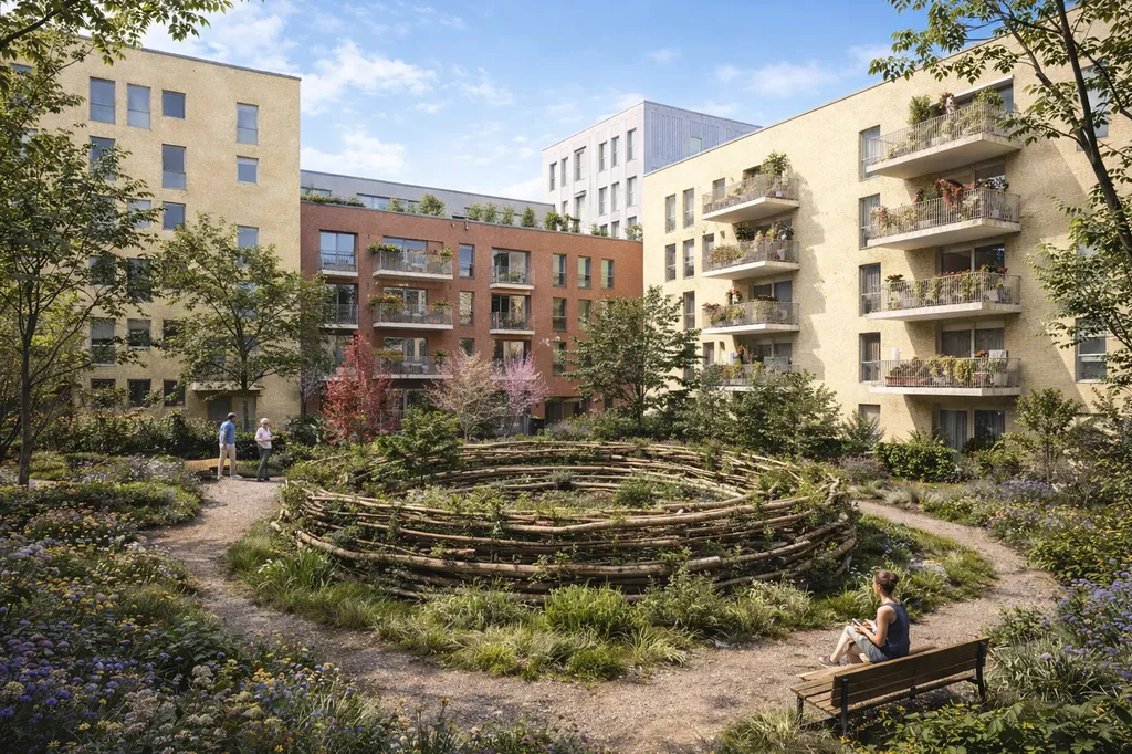 Nouvelle résidence d'appartements neufs à Strasbourg 