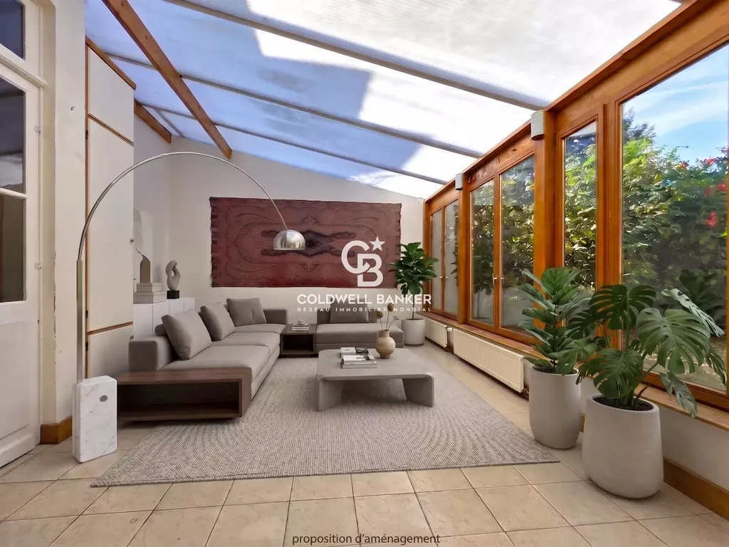 proposition d'aménagement maison de centre ville du mans avec véranda