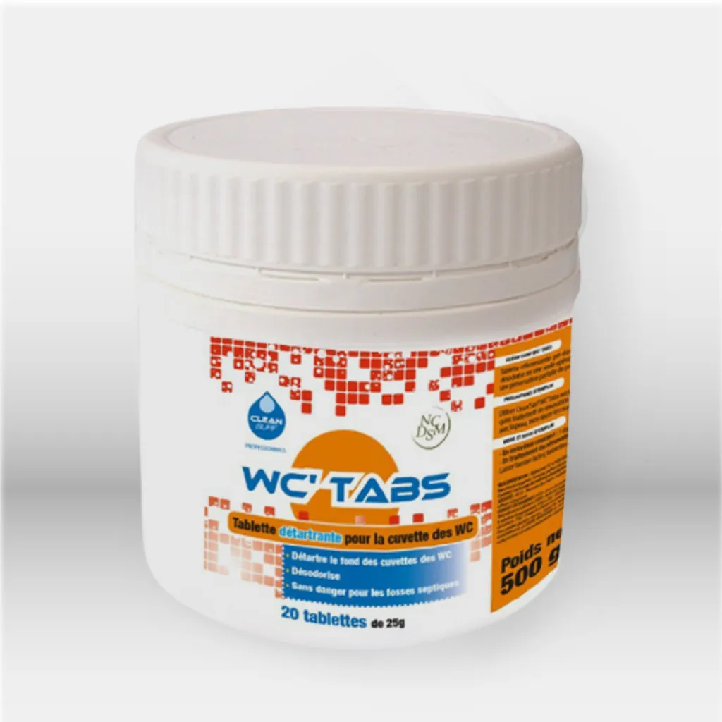 Produits entretien, tablette WC