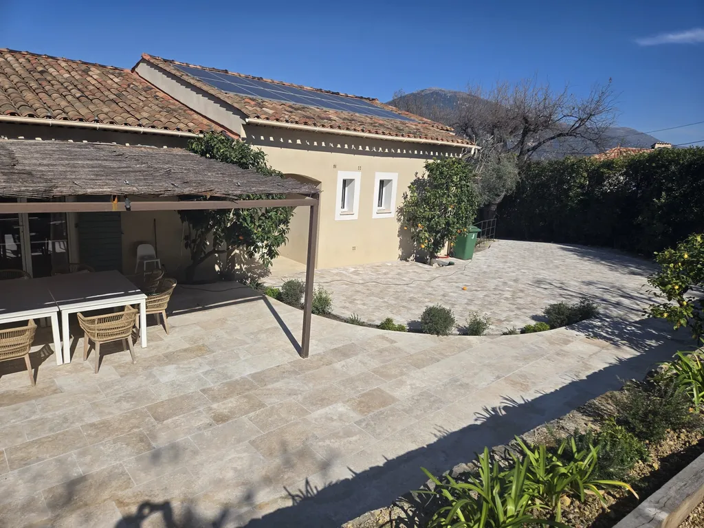 Terrase travertin country