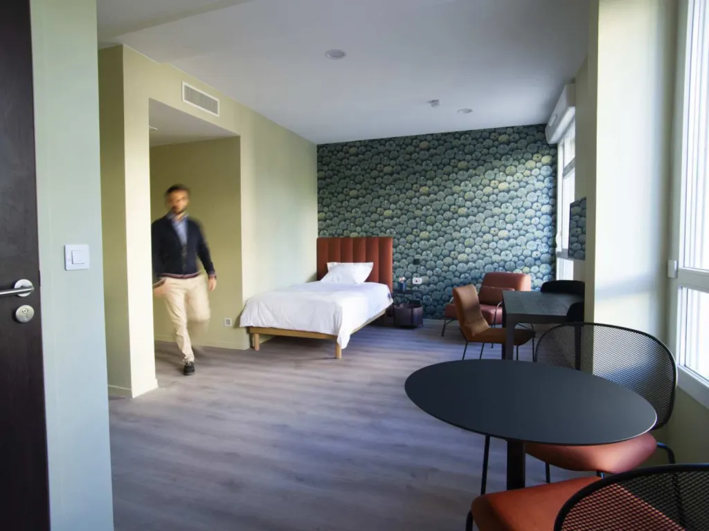 reportage photohraphique établissement de soins hébergement studio