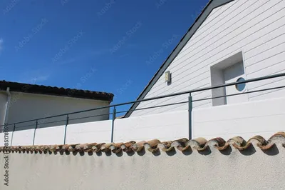 Garde-corps en aluminium, maison à Nice (06)