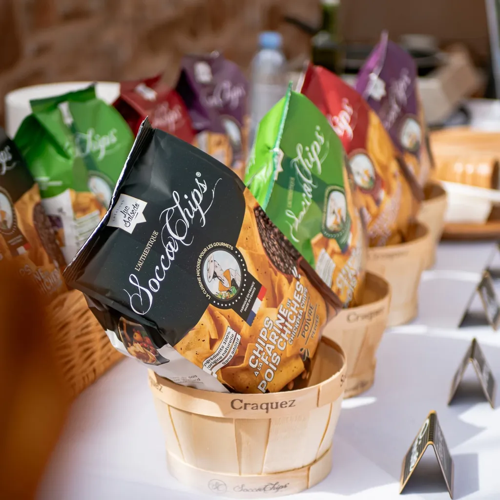 socca chips croustillantes farine pois chiche spécialité provençale