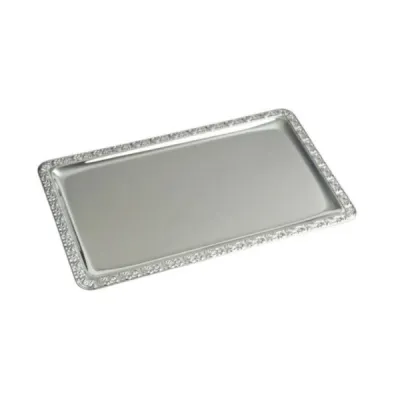 PLATEAU COCKTAIL INOX 50x32 CM POUR RECEPTION
