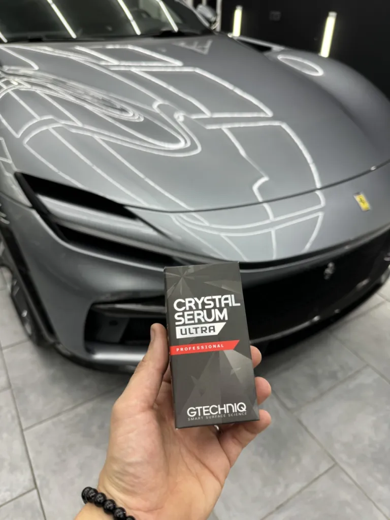polissage et traitement céramique Ferrari Purosangue - Nice Côte d’Azur 