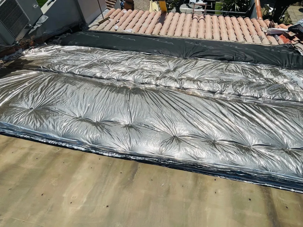 Changement d’une toiture de maison avec isolation sur Aix en Provence.