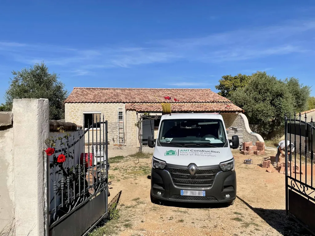 rénovation de toit d'une maison proche de vitrolles