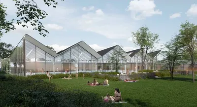 Chantier en cours : centre aqualudique de Bergerac