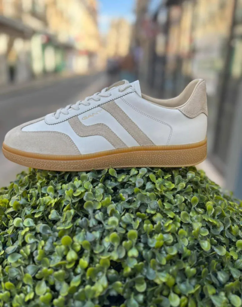 Baskets Gant Cuzmo en Daim Eggshell chez La suite by Urban Chic à Dieppe 76