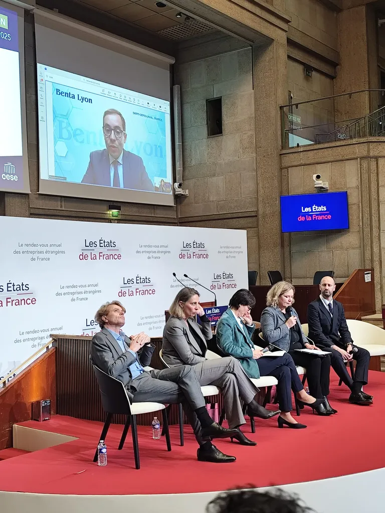 Damien Parisien, CEO Europe Benta, a participé aux États de la France 2025 au CESE