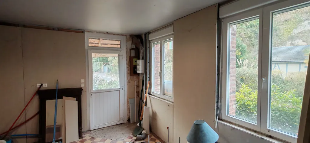 A vendre maison de 217 m² édifiée sur 1700 m² de terrain sur la commune de ORIVAL 76500