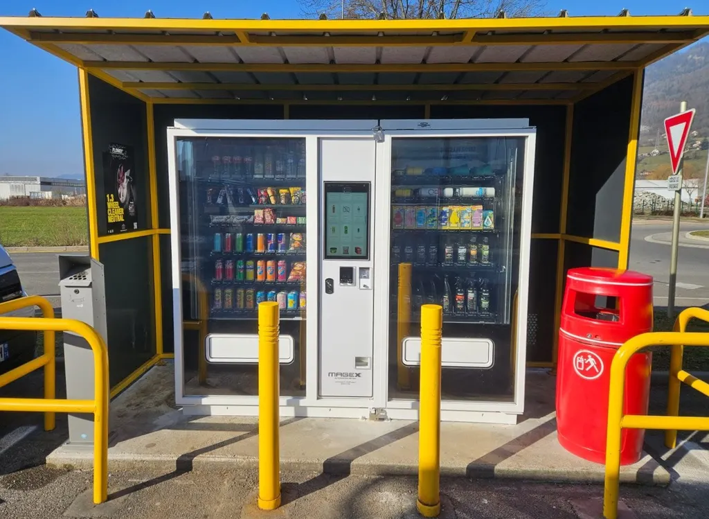 Double Idea 9 - Distributeur automatique snacks et boissons Magex