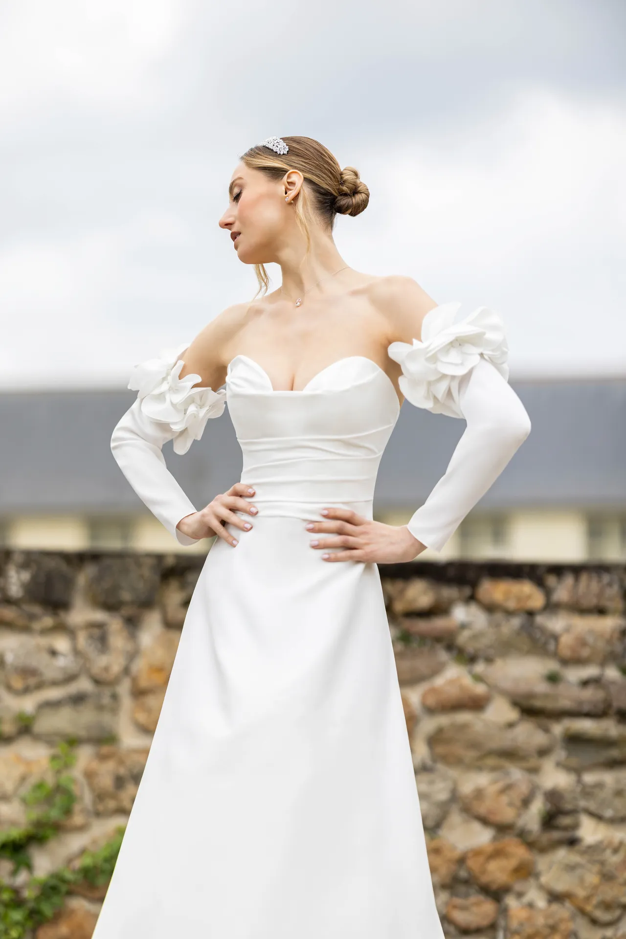 robe de mariée fluide à aix en provence