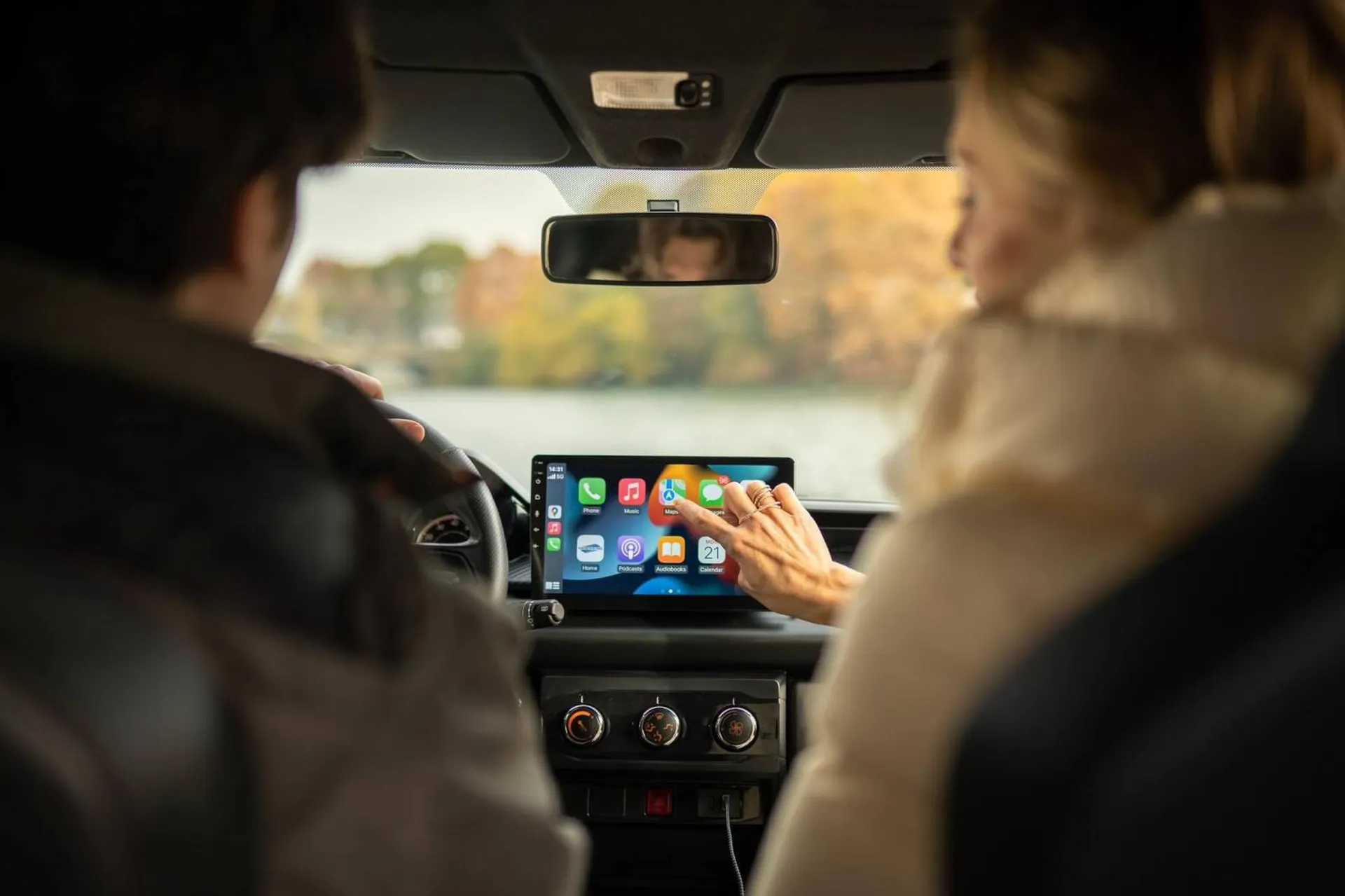 Voiture sans permis Ligier avec Carplay Bouc bel Air