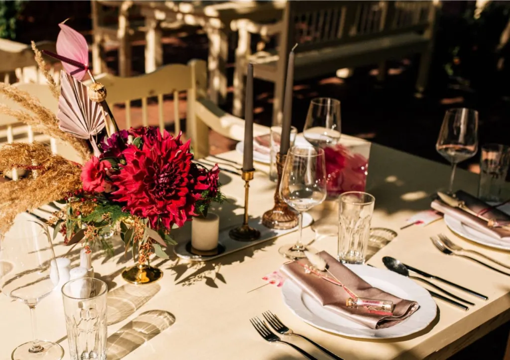 Une décoration dinatoire de mariage sur mesure signée My Event' By Jenny
