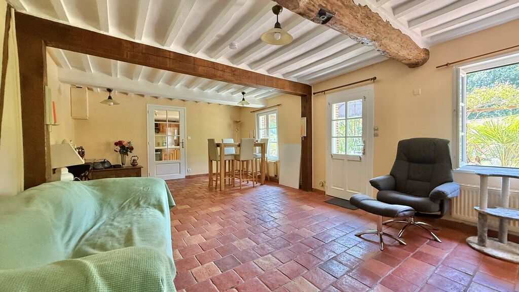 Longère typique à vendre sur la Côte d’Albâtre – 3 chambres, 721 m² de terrain