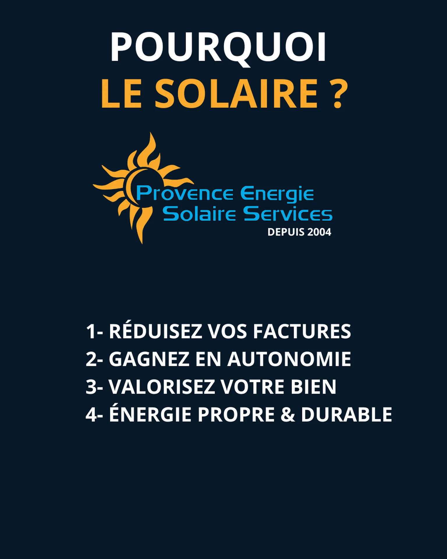 Provence Energie Solaire Services vous accompagne dans votre transition énergie, passez à l'énergie solaire 