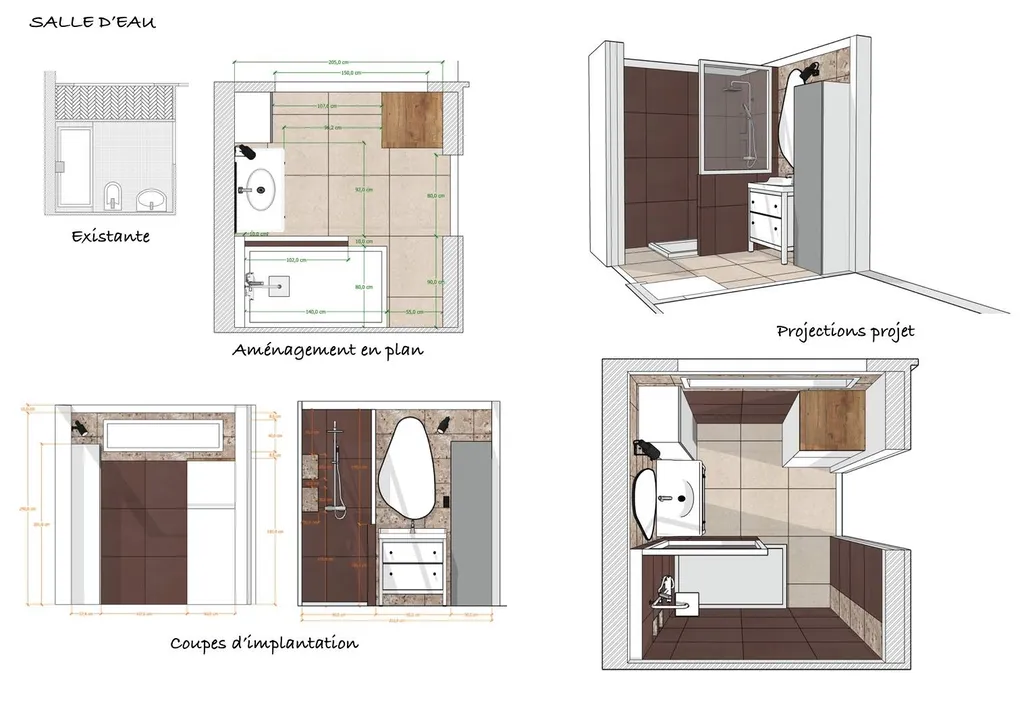 Rénover un appartement dans le 13009 avec architecte d'intérieur et transformation de cuisine, salle de bain et isolation thermique et acoustique